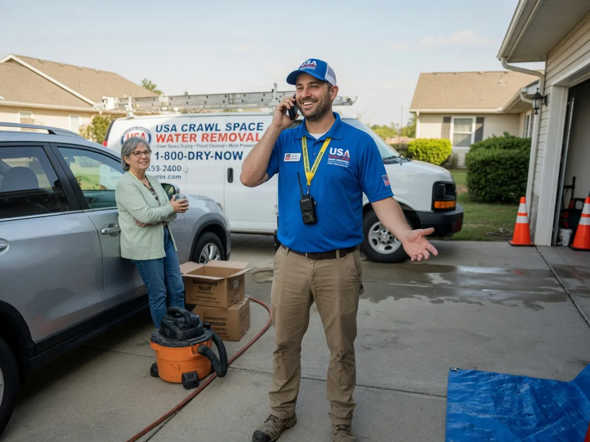 Crawl Space Water Removal Bingham, IL FAQs